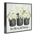 thumbnail image 4 of Stupell Industries Life In Full Bloom Botanical & Floral Painting Black Framed Art Print Wall Art, 30 x 24, 4 of 10
