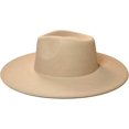 thumbnail image 3 of VERVE 8 Wide Brim Vegan Felt Rancher Hat - Women, Men, and Kids Fedora Style with Adjustable Inner Drawstring, 3 of 8