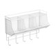 thumbnail image 3 of Soporte para Y Jengibre, Cesta de Alambre Colgante, Decoración, Almacenamiento de Alimentos, Caja de Almacenamiento de Y Cebolla, Estante de C blanco, 3 of 9