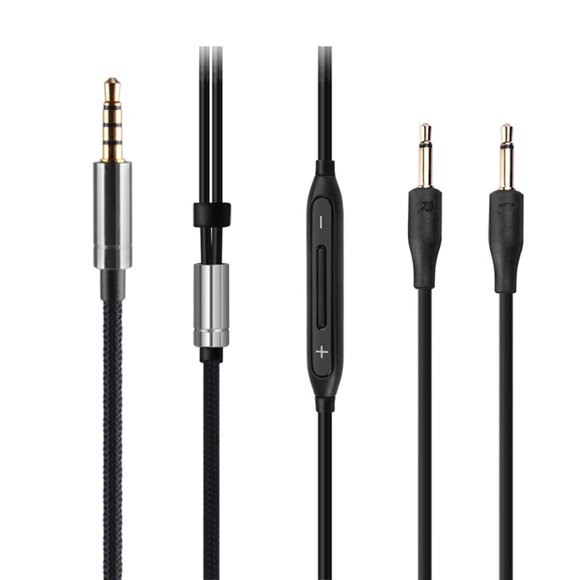 Tangle-free 3.5MM To 2.5MM OCC Upgrade Headphones Audio Cable For Sonus