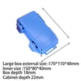 thumbnail image 2 of jinwen Shockproof Waterproof Box, Airtight Case Enclosure Airtight Portable Outdoor Dry Blue S, 2 of 9