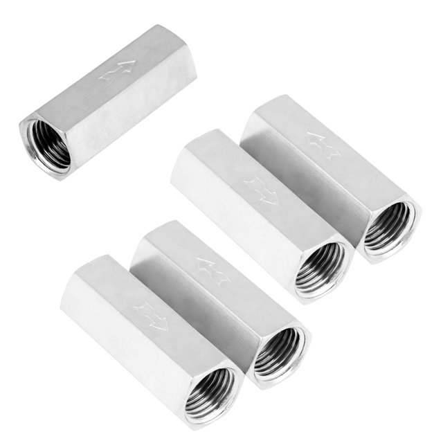 1/4 Pieds' Femelle Filetée 5 Pcs Cuivre Port Complet Valve de Contrôle d'Air Unidirectionnelle Accessoire