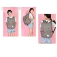 thumbnail image 3 of Backpacks Gray Slim Laptop Backpack With Usb Charging Port Mz713, 3 of 3