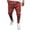 Red, variant on AIEOTT Big and Tall Sweatpants for Men Drawstring Elastic Waist Sweatpants Outdoor Workout Pants Baggy Jogger Sweatpants