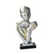 thumbnail image 5 of Escultura de cara abstracta, estatua de abrazar, estatua de amante abrazado, figura coleccionable Champán, 5 of 9