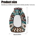 thumbnail image 7 of Garronmavis Aztec Green ATV Seat Cover Four Wheeler Seat Cover Universal ATV Accessories for Polaris Sportsman 570 450 850, Polaris Scrambler 400 500 850 1000, Honda Rancher 420, 7 of 7