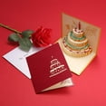 thumbnail image 3 of Kesote 3D Pop Up Card 3x Birthday Card with Envelope Labels (3 Shapes), 3 of 5