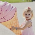 thumbnail image 5 of Juguete Inflable Para Piscina Jadeshay Conos de Helado Inflables Color Rosa, 5 of 5