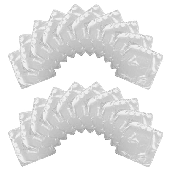 FOMIYES Washable Grey Polyester Napkins for Elegant Dining Decor Reusable 20Pcs