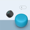 thumbnail image 3 of Tholdsy Altavoz Bluetooth inalámbrico Pequeño reproductor Bluetooth Selfie portátil con altavoz Bluetooth con cordón Cables de audio/vídeo Azul, 3 of 5