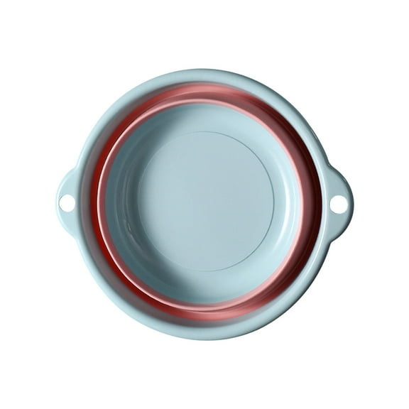 Inerposs Space-Saving Multi-Purpose Washbasin, Reusable Portable Wash Bowl, Foldable Basin with Handles, Easy to Clean Kitchen and Camping Companion, Ideal for Fruit Washing and Dishwashing