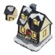 thumbnail image 3 of Pueblo Navideño, Pueblo Navideño Luz LED Casa Iluminada Navideña Casa De Resina Navideña Rendimiento Sólido, 3 of 8