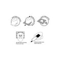thumbnail image 3 of Bira Craft 5/8 inch Daisy Shape Lever Action Craft Punch for Paper Crafting Scrapbooking, 3 of 5