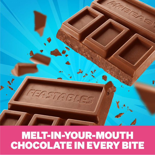 Feastables Beast Mr oz 1.24 ミルクチョコレート Feastables MrBeast MILK oz 1.24 Bar Milk Fed Grass CHOCOLATE 菓子