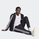 thumbnail image 5 of Sudadera con capucha adidas Essentials de forro polar con 3 rayas y cierre completo para hombre, color negro, 5 of 9