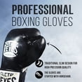 thumbnail image 4 of Cleto Reyes Professional Boxing Gloves for Men and Women (8oz, Black), 4 of 7