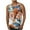 Blue, variant on Workout Tank Tops for Men Beach Hawaiian Tank Top 3D Printed Sports Tank Top Casual Sleeveless Top Orange