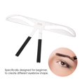 thumbnail image 4 of Peahefy Eyebrow Shaping Stencil,8 Types Eyebrow Ruler Eyebrow Measure Balance Extension Ruler Shape Stencil, Eyebrow Positioning Ruler, 4 of 8
