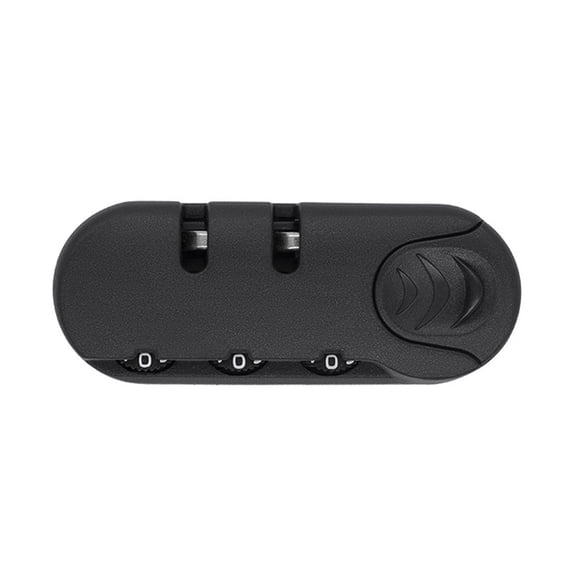 3 Digit Combination Padlock for Bags Lock Luggage Suitcase Travel Bag Code Lock Combination Iron Core Lock Black