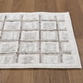 thumbnail image 3 of Luxe Weavers Modern Geometric Grid Mushroom 2x7 Runner Rug, 3 of 8