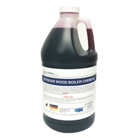 Boiler Rust Inhibitor - Wood Boiler Chemical - Boiler Water Chemicals - Boiler Water Treatment - Boiler Chemicals - 64 oz container - Treats 250 to 420 Gallons of Water (Best Wood Preservative Treatment)