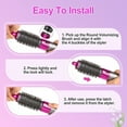 thumbnail image 3 of AFDD Round Brush Attachment compatible with Dyson Airwrap Oval Round Volumizing Brush Accessories Rose, 3 of 8