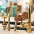 thumbnail image 5 of Ionic Brush Set with Magnetized Stand, Stainless Steel Handles and Replaceable Heads for Kitchen Cleaning, 5 of 7