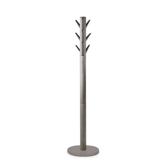 Umbra Flapper Coat Rack Entryway 9 Hooks Grey