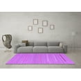 thumbnail image 3 of Ahgly Company Indoor Rectangle Abstract Purple Contemporary Area Rugs, 6' x 9', 3 of 4