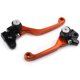 thumbnail image 3 of Palanca de freno y embrague para manillar de motocicleta, color naranja, para Honda CRF 250R 450R 2002-03, 3 of 3