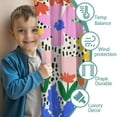 thumbnail image 3 of Blackout Kids Curtains,Pioneer Flower Childrens Insulated Curtains Set Of 2,Bedroom Essentials,Toddler Room Decor 52x63in(132x160cm), 3 of 4
