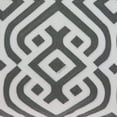 thumbnail image 3 of Parkland Collection Vega Traditional Grey and White Pillow Cover, 3 of 10
