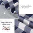 thumbnail image 3 of PiccoCasa 6-Pack Cotton Kitchen Tea Towel Set Lattice Pattern  Blue 13.4x13.4in, 3 of 7