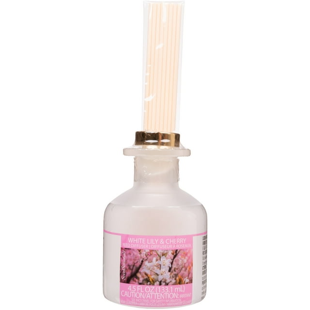 ScentSationals Reed Diffuser - White Lily & Cherry