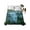 Grass Green Dark Green Forest Green, variant on Queen Flat Sheet 90"x102", Mountain Soft Lightweight Bedding Flat Sheets Only, Forest Green Trees Modern Art Brushed Microfiber Top Bed Sheet, Breathable StainResistant Bedsheets