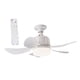 thumbnail image 2 of Ventilador de techo jinwen con luz y control remoto Colores Modernos ajustable, 2 of 8