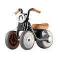 thumbnail image 1 of Bicicleta de equilibrio para niños, juguete para montar, regalo para niños y niñas, 3 ruedas, para niños y niñas de 1 año, bicicleta para niños negro, 1 of 8