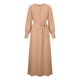 thumbnail image 4 of Vestido informal suelto para mujer, vestido grande de Color sólido con base, vestido de manga larga con cuello redondo Pompotops  hdfakjf3525, 4 of 9