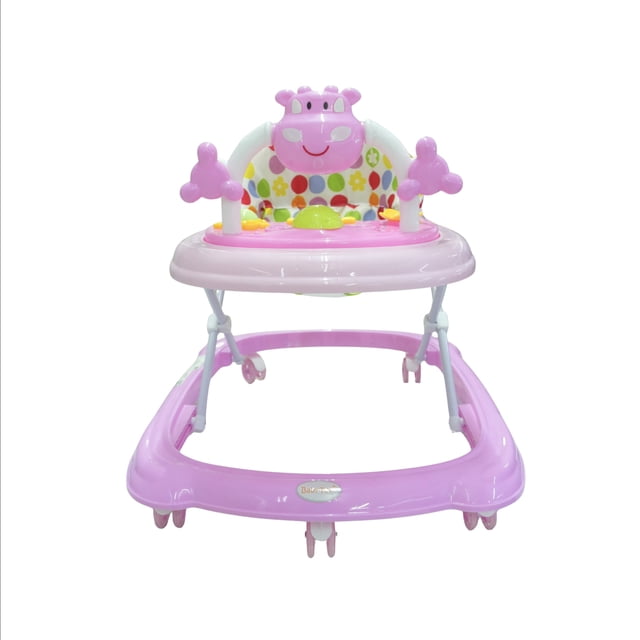 Andadera Para Bebe Baby Tek Vaquita Rosa