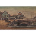 thumbnail image 2 of Frank Henry Shapleigh 18x13 Black Ornate Wood Framed Double Matted Museum Art Print Titled - Vedder's Corner, St. Augustine, Florida (1888), 2 of 5