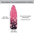 thumbnail image 5 of HELLHERO Ironing Board Cover, Standard Size Heavy Duty Padded Iron Board Covers for Table Top Soft Stain Resistant Covers Elastic Edges Sleeve Ironing Board Cherry Blossoms, 5 of 5