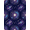 Purple Blue Gold, Pattern 16, variant on ODIKA 8'x10' Washable Area Rug Starry Universe Blueprint Featuring Linked Stellar Points Layout for Living Room, Under Sectional, Family , Durable, Non-Slip