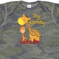 thumbnail image 4 of Inktastic My Mommy Loves Me Giraffe Boys or Girls Baby Bodysuit, 4 of 5
