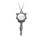 Alchemy Gothic Lightweight Fashion Sacred Cat Vanitas Pendant