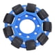 thumbnail image 4 of Jadeshay Omni Wheel Omni Wheel 4in Omnidireccional Aleación de Aluminio Hub Componente Parte para Robot Toy DIY((Single Omni Wheel) M5604-0014-0102), 4 of 8