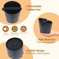 thumbnail image 3 of Caja de golpe de café expreso, caja de golpe de café de 4,8 pulgadas, contenedor de basura de café expreso con barra de golpe extraíble y base antideslizante, 3 of 5
