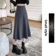 thumbnail image 3 of Falda adelgazante de cintura alta en forma de A, 150 cm, talla baja, estilo nuevo de verano para mujer, falda grande con cintura ajustada, 3 of 5