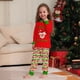thumbnail image 4 of Nuevo traje de vacaciones de Navidad, gorro de Papá Noel, cabeza de ciervo, estampado, pantalones largos, madre e hijo, traje de calle frito de alta gama para padres e hijos, 4 of 5