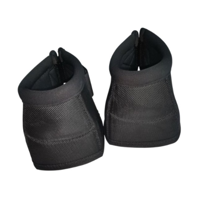 2 piezas Botas de campana de caballo Protección ligera de pezuñas livianas Botas de extralimitación resistente a la lágrima engrosado sin BOOTS Pequeño