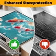 thumbnail image 6 of Fish Stove Top Cover for Home Decoration Kitchen Pad Non-Stick Washable Cooktop Covers Countertop Protector Keep Stove Clean 28"x20", 6 of 7